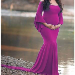 Maternity gown worn once